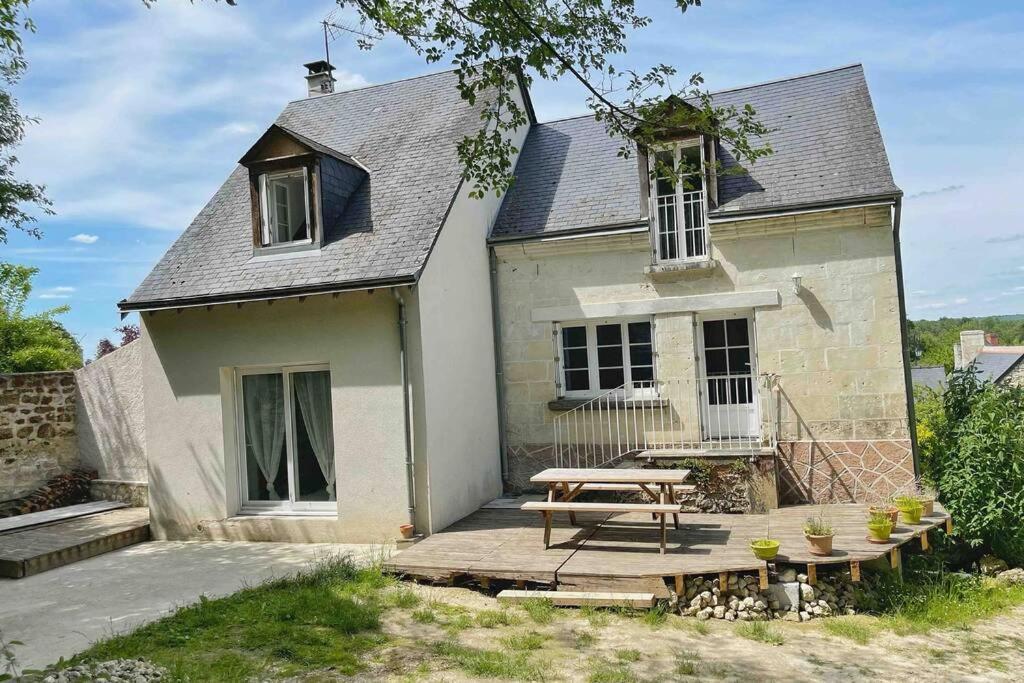 Au Bois De La Belle. Villa Rigny-Ussé Buitenkant foto